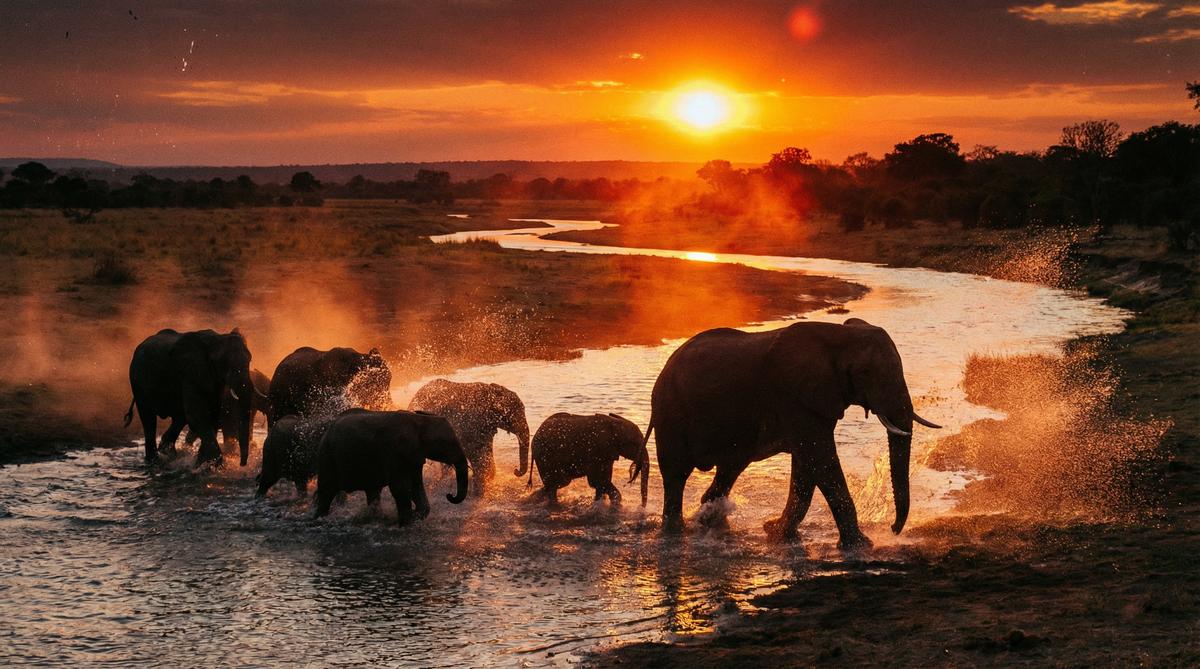 草莓视频非洲象群视频